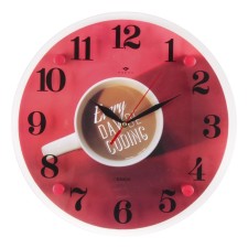Wall clock, interior: kitchen, 