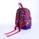 Baby backpack on lightning, external pocket, reflective strip, lilac color