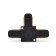 Connector T-shaped single-phase for connecting track tire pipelines GL7078 bk black