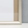 Photo frame plastic 35x35 cm, aged silver (plastic screen)