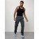 Cargo jeans men, size 54, dark gray color