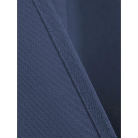 Set of curtains "Canvas", size 200x270 cm, 2 pcs, blue color-6
