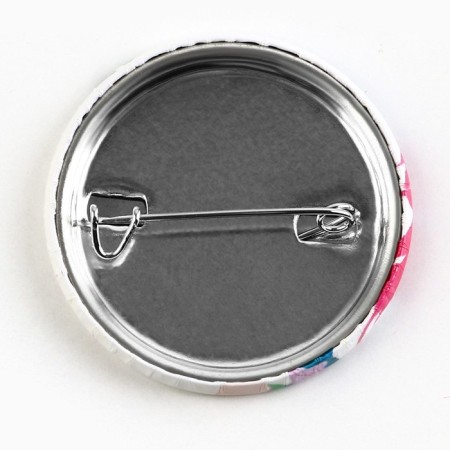 Metal anime icon, set “Bright girls”, D = 38 mm, 4 pcs.-6