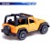 Autograd Metal Metal "Jeep", 1:36, inertia, doors open, Orange color