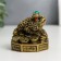 NECK Polystone Bronze "Zhaba on Ba-Gua" 5.8x5.8x6.6 cm