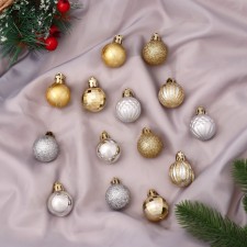 Set of balls plastic D-3CM, 14 pcs 