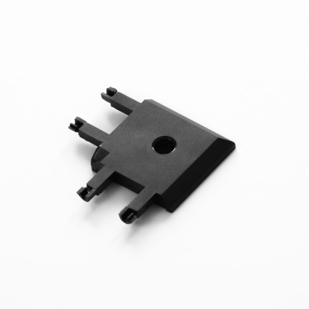 Corner Connector SLIM "G-shaped" 4-filled black 0.7x4x2cm-3