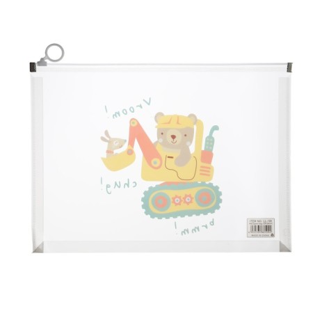 Lightning folder A4, 180 MKR format, with a drawing "Funny machine", mix-7