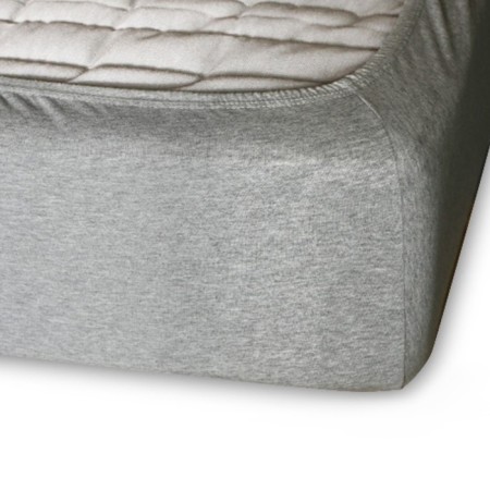 Blueberry on the elastic band "Coupe-kupa", 180x200x20 cm, gray, knitwear-3