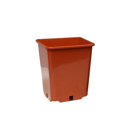 Pot for seedlings, 5 l, d = 18.5 cm, h = 20 cm, terracotta, Greengo-5