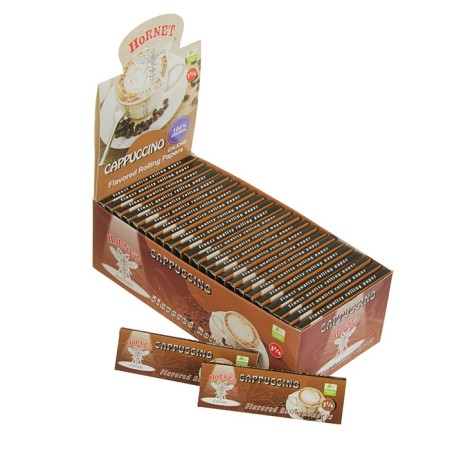 Cigarette paper, the aroma of Kapuchino, 7.6 x 4.5 cm, 50 sheets