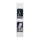 A tablet stand, adjustable, folding, rubber inserts, white