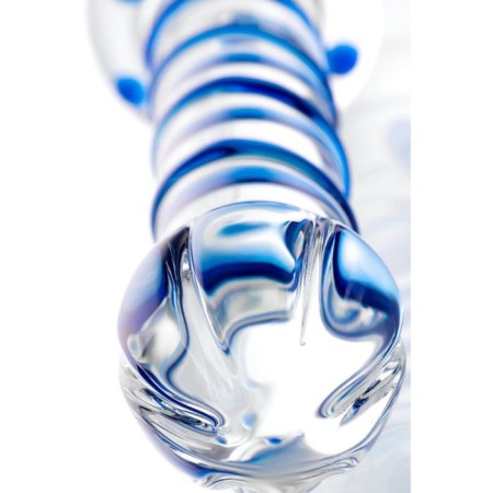 Sexus Glass bilateral phallimitator, glass, transparent, 22.5 cm-4