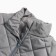 Children's jacket quilted, gray color, height 116 cm