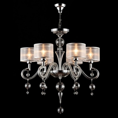 Chandelier Maytoni Mod603-06-N, 6HE14, 40W, 71x71x118.2 cm, chromium color-1