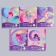 Notebook in a cage 12 sheets, 5 types of mix, cover coated cardboard, my little pony