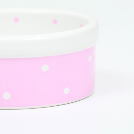 Ceramic bowl 8.5 x 8.5 x 3.5 cm, 100 ml pink-3
