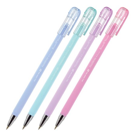 Ballpoint handle FIRSTWRITE ZEFIR, 0.5 mm, blue ink, matte case Silk Touch, mix-2