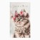 Gift Ethel Flower Cat: a towel 40x73 cm, shoulder blade
