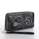 Women's wallet on lightning, gray color