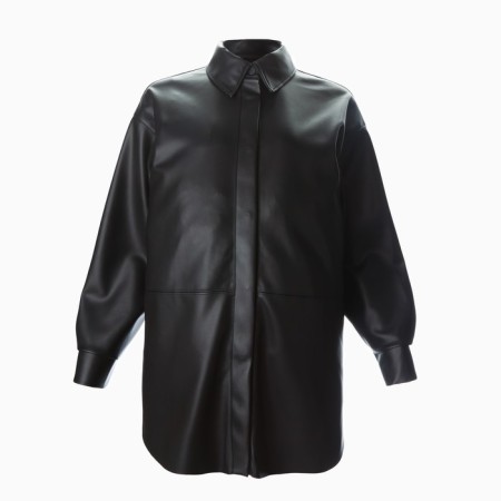 Female shirt, black color, size 44-3