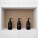 Magma liquid soap dispenser. Moroshka, 7x7x17.8 cm, black color