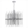 Suspended chandelier ST LUCE. SL1628.103.08. TERAMO. 8x40 watts, E14, 65x65x65 cm, chromium color