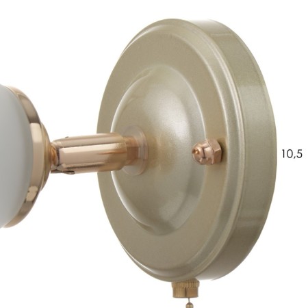 Sconces "Launa" 1he27 40t gold champagne 22x11x20 cm-5