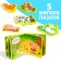Book with soft puzzles EVA "Mom and kids", 12 p.