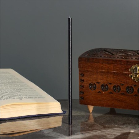 Ritual candles, 15 cm, 5 pieces, black-1