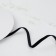 Velvet tape, 6 mm, 18 ± 1 m, black color No. 03