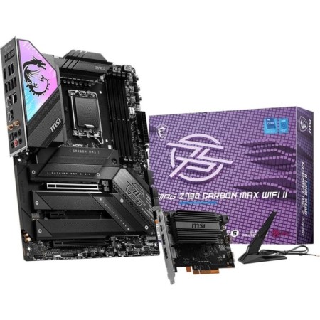 MSI MSI MSI CARBON MAX WIFI II SOC-1700 Intel Z790 4XDDR5 ATX AC`97 8ch (107350-4