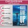 The diary of a low -up A5 136 sheets, integral cover, glossy lamination "never give up"