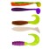 Set of silicone baits Helios large perch, 5 pcs/pc, (HS-PBP2-SET3)