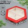 Folding box “Happy New Year!”, City, 23 x 23x 4 cm, New Year