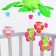 Mobile Musical "Musical Leaves. Owls ", on batteries, crush me