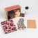 Gift set "A Little Bit Wild" blanket, socks, bottle, notebook