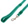 Kaponnoye zonik leash with latex thread, 3 m x 2 cm, green