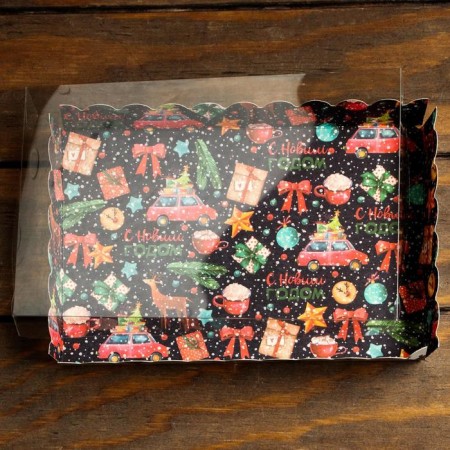 Box for cookies "Magic Forest", 22 x 15 x 3 cm-3