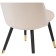 GABI Metal Metal Metal Carcass/velor, black/beige 49x53x79 cm