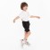 Shorts for a boy, black color, height 122 cm