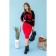 Female skirt, size 42, red color
