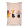 Decorative panel with photo printing "Recognition of love", vertical, size 100x150 cm