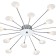 Ceiling lamp Starfall G4x3W