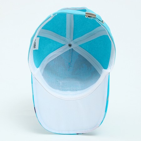 Children's cap for the boy "Dinosaurs", Blue color, rr 52-54, 5-7 years old-7