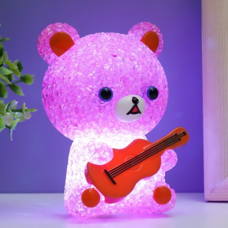 Nightmare "Bear" Led RGB from 3xlr44 mix 10x10x15.5cm Risalux-6