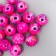 Beads for creativity plastic "Marble. Fuchsia" d = 1.2 cm set 20 g