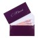 Money envelope "Happy Anniversary!" Software, purple background, 8.3 x 16.2 cm
