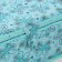 Casket for needlework "Butterflies and flowers on blue" 19x26x14.5 cm