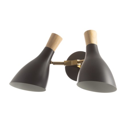 Sconces "Morocco" 2he27 40w Black 25x15x38cm-3